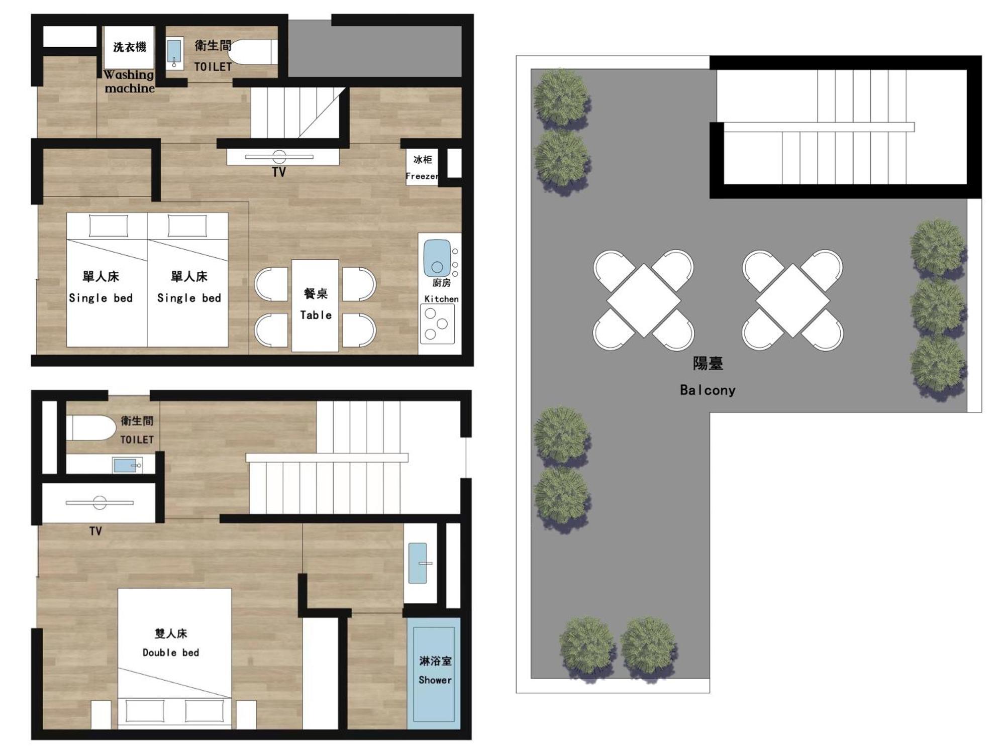 Reikyo Garden Osaka Aparthotel Eksteriør bilde